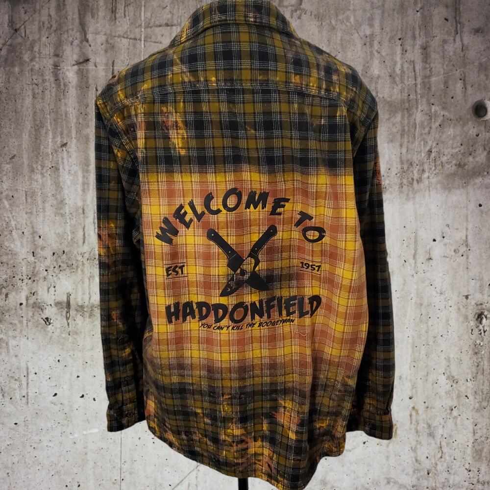 Michael Myers Haddonfield Flannel Shacket Shirt - Men's XL
